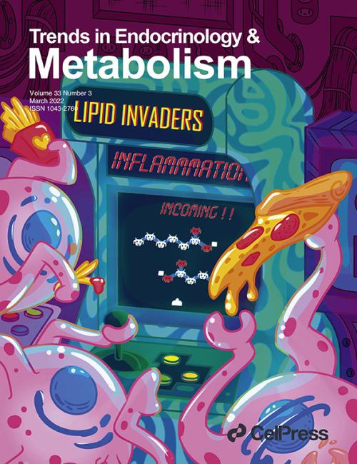 Cover for Trends in Metabolism and Endocrinology, Cell Press